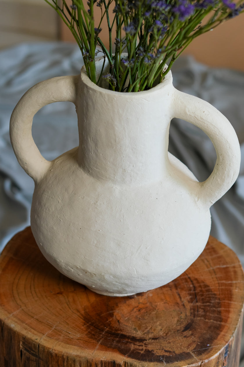 Aurelia Dual Handle Vase