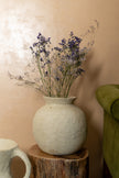 Luna Form Paper Mache Vase