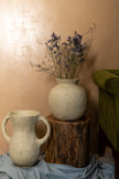 Luna Form Paper Mache Vase