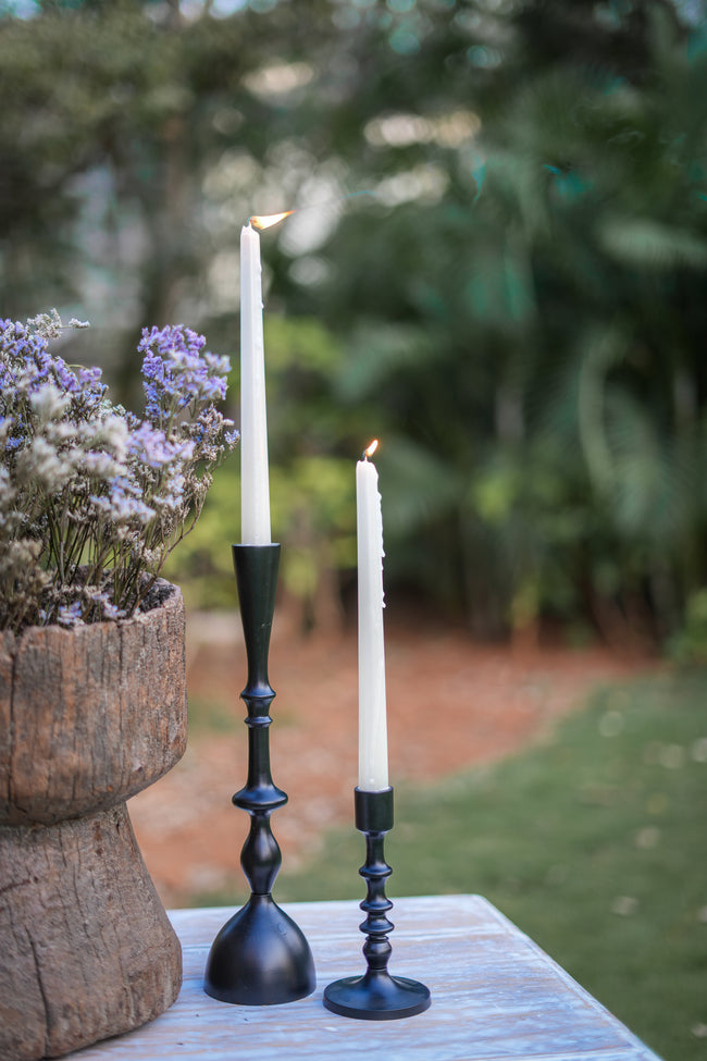 Noir Candle Stand Set