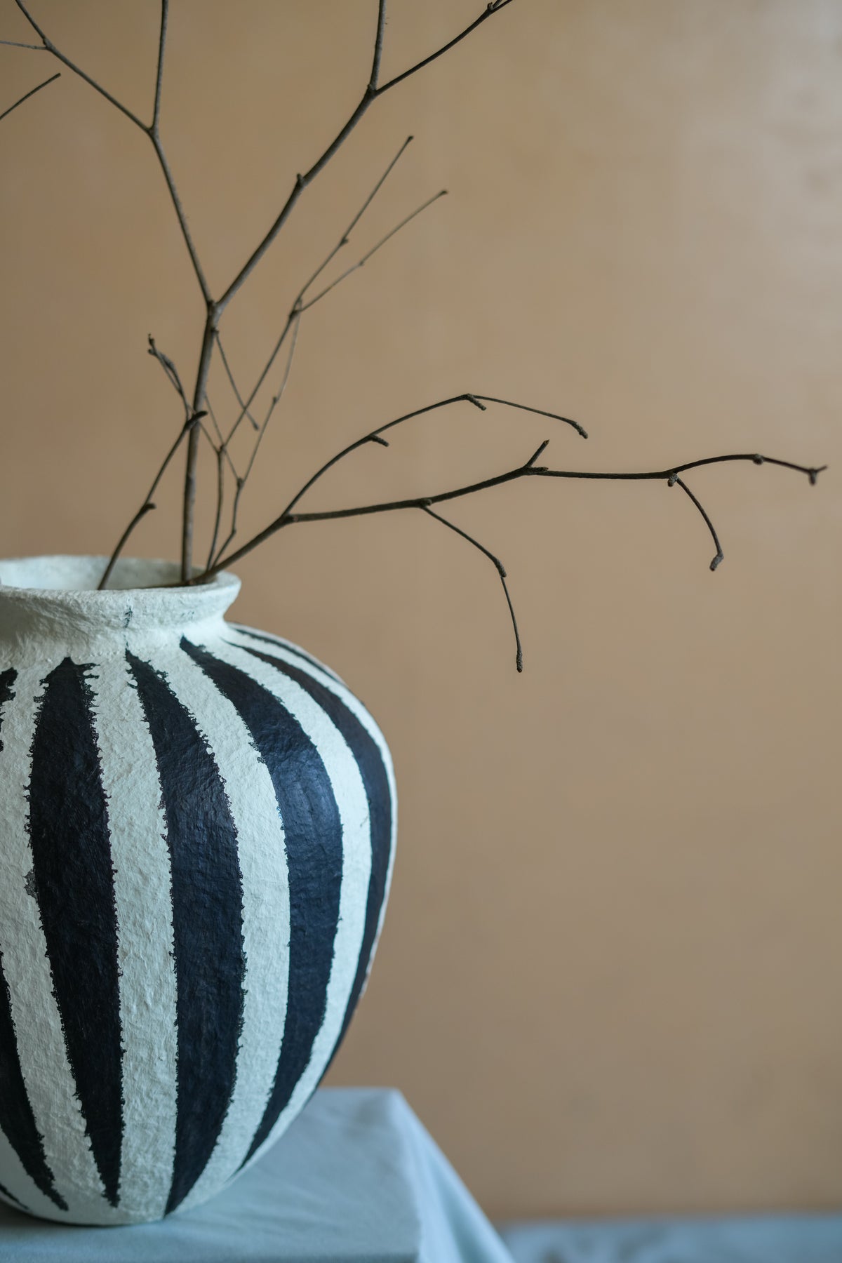 Aztec Paper Mache Vase