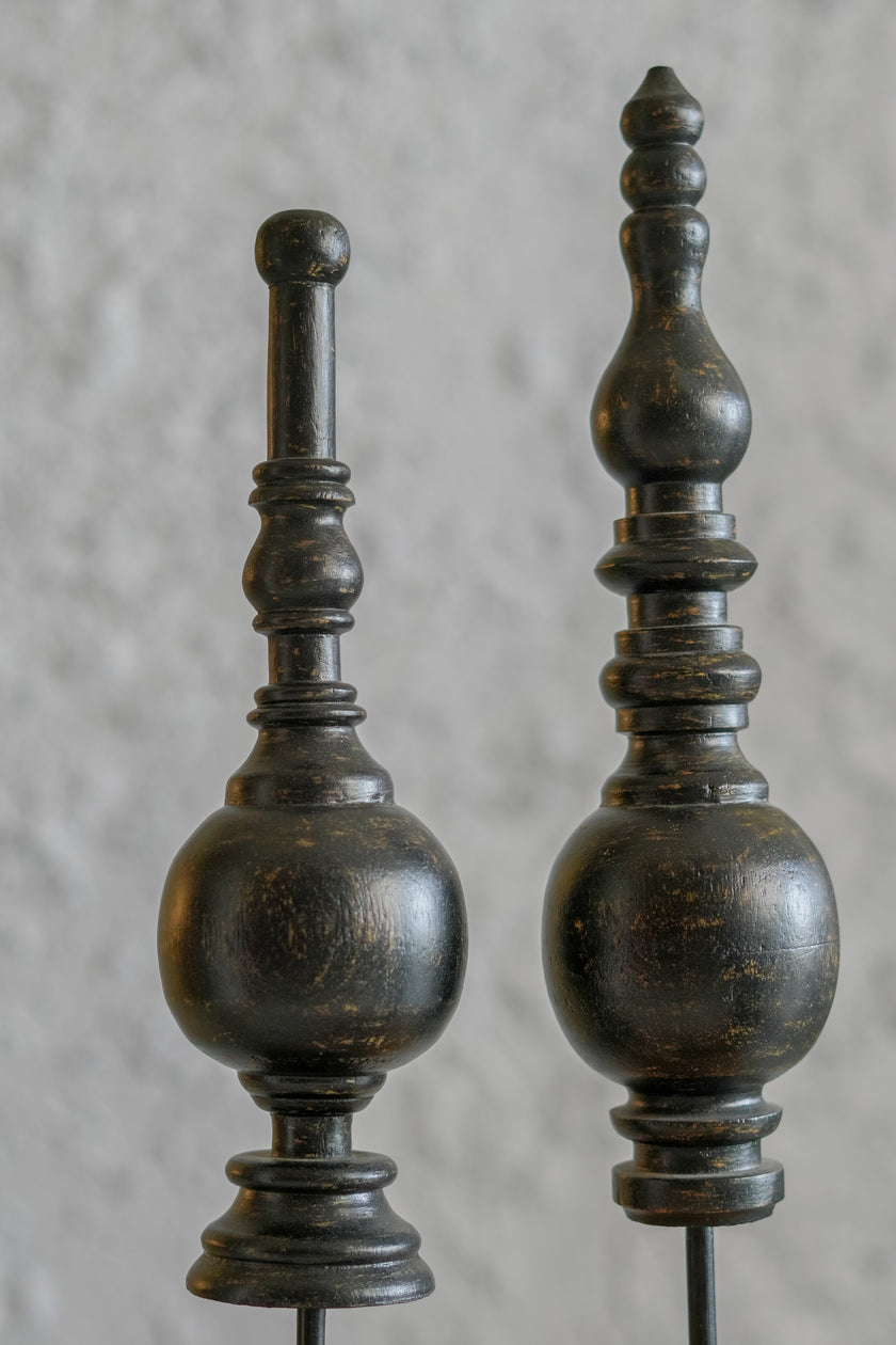 Ebony Totem trio