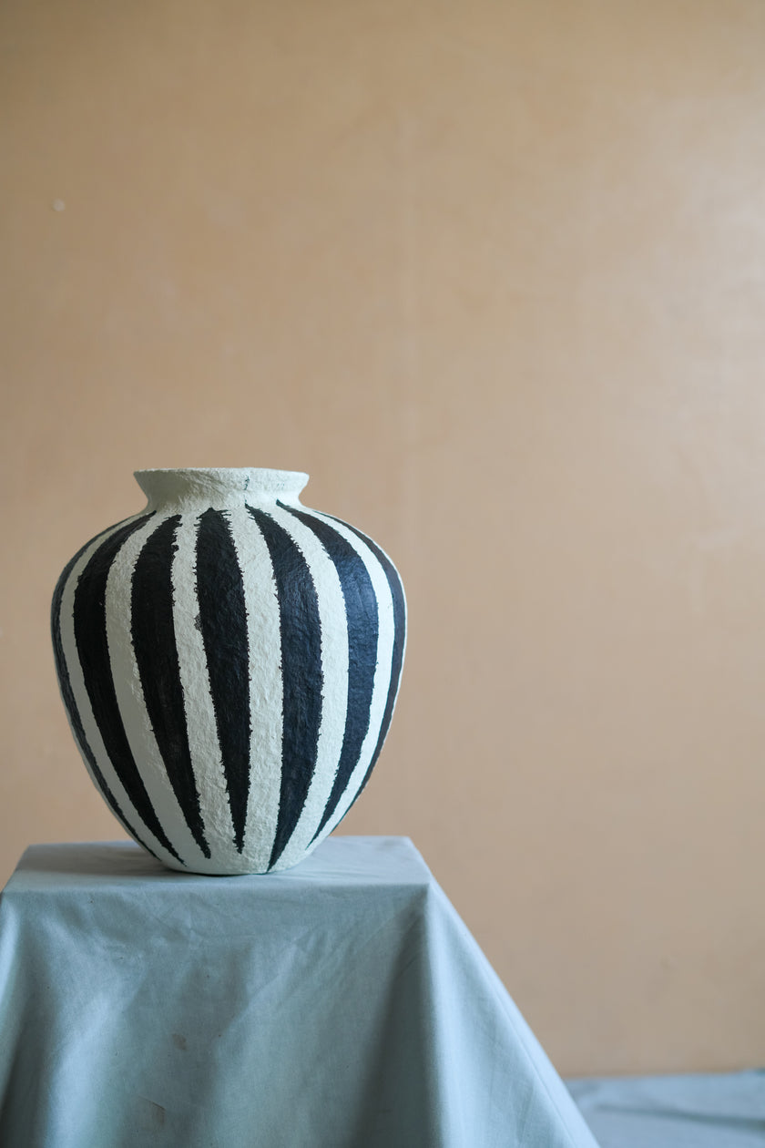 Aztec Paper Mache Vase